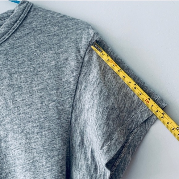 rag & bone New York Tee t-shirt Gray shirt top - Picture 3 of 7